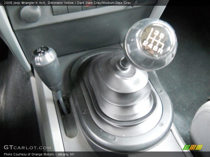 Detonator Yellow / Dark Slate Gray/Medium Slate Gray 2008 Jeep Wrangler X 4x4