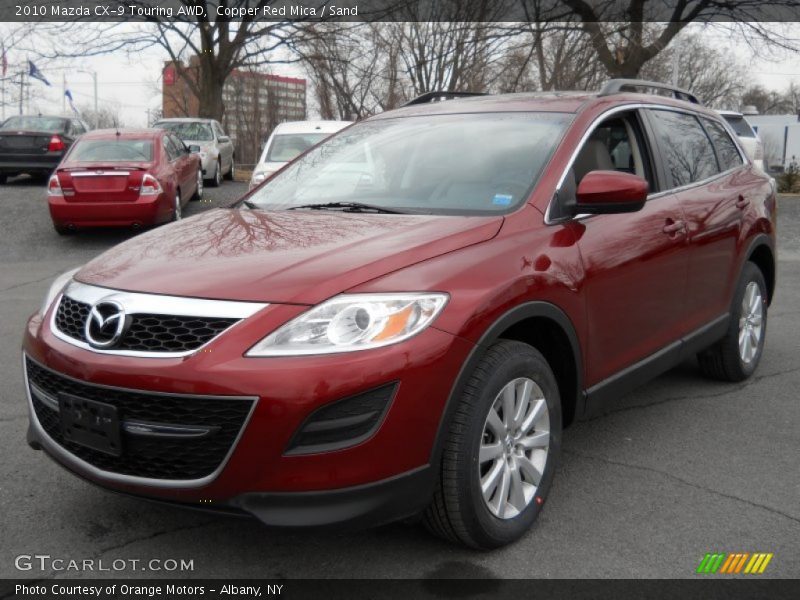 Copper Red Mica / Sand 2010 Mazda CX-9 Touring AWD