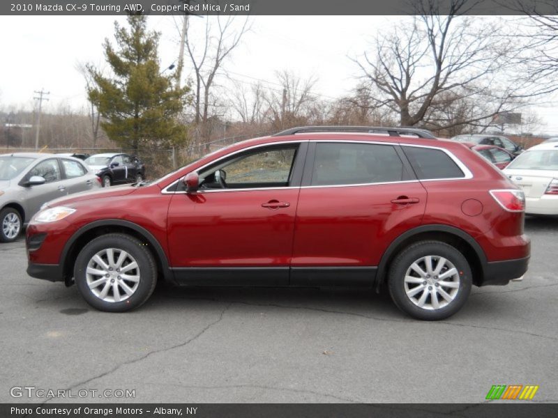 Copper Red Mica / Sand 2010 Mazda CX-9 Touring AWD