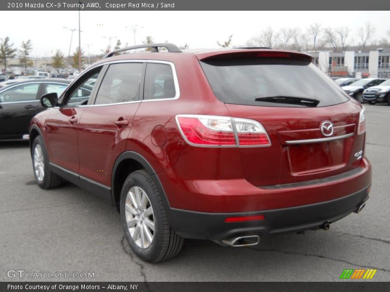 Copper Red Mica / Sand 2010 Mazda CX-9 Touring AWD