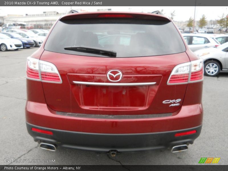 Copper Red Mica / Sand 2010 Mazda CX-9 Touring AWD