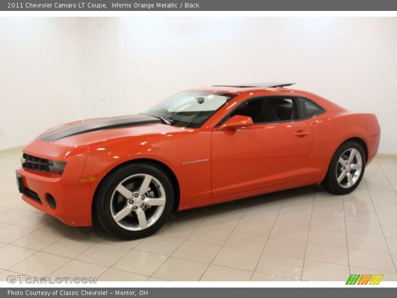  2011 Camaro LT Coupe Inferno Orange Metallic