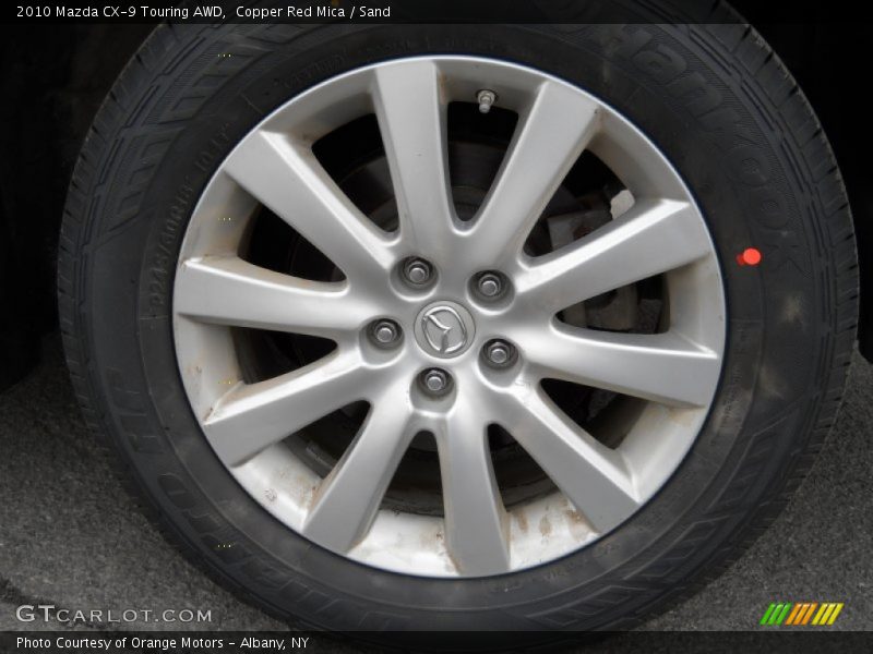 Copper Red Mica / Sand 2010 Mazda CX-9 Touring AWD