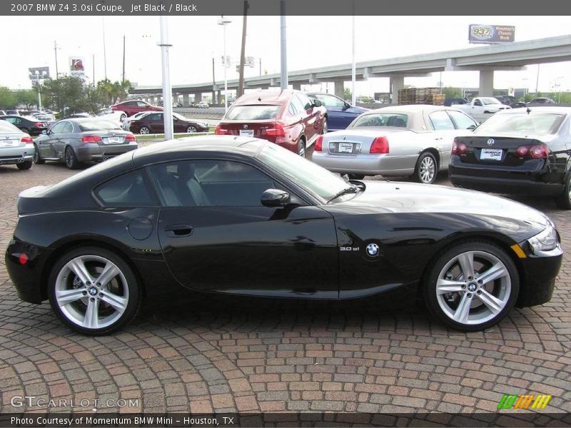 Jet Black / Black 2007 BMW Z4 3.0si Coupe