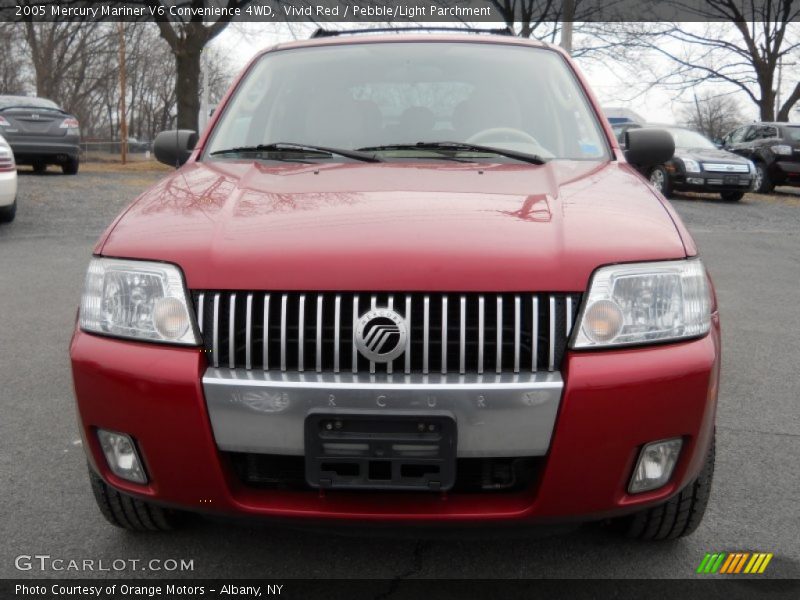 Vivid Red / Pebble/Light Parchment 2005 Mercury Mariner V6 Convenience 4WD