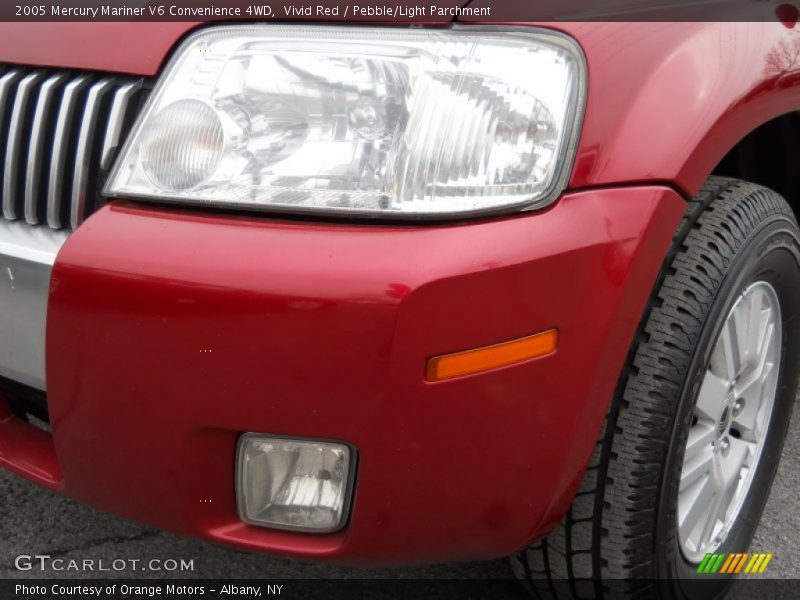 Vivid Red / Pebble/Light Parchment 2005 Mercury Mariner V6 Convenience 4WD