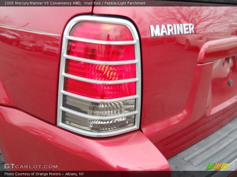 Vivid Red / Pebble/Light Parchment 2005 Mercury Mariner V6 Convenience 4WD