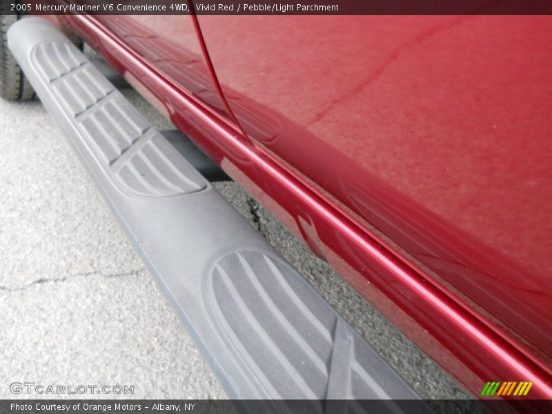 Vivid Red / Pebble/Light Parchment 2005 Mercury Mariner V6 Convenience 4WD