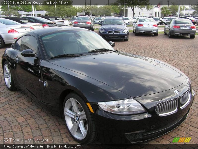 Jet Black / Black 2007 BMW Z4 3.0si Coupe