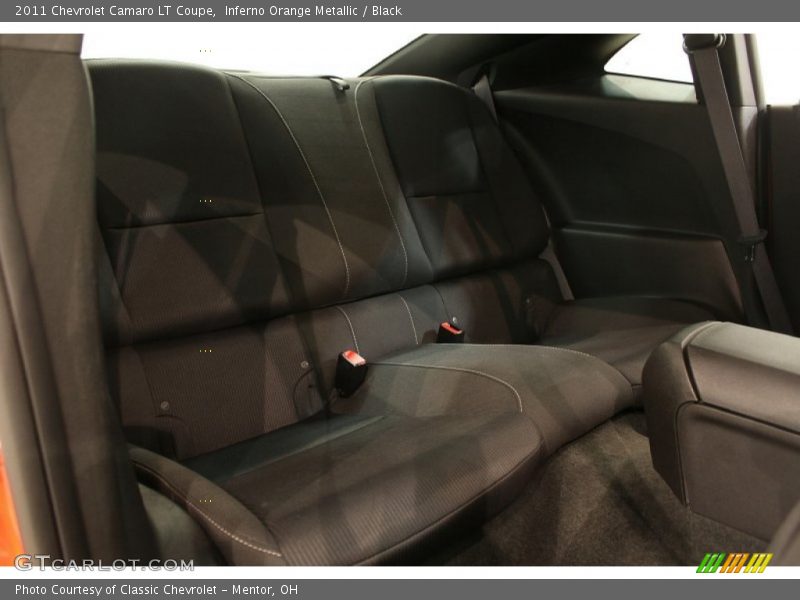 Inferno Orange Metallic / Black 2011 Chevrolet Camaro LT Coupe