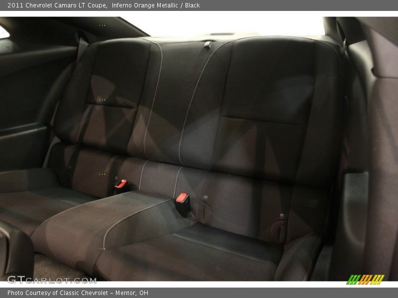 Inferno Orange Metallic / Black 2011 Chevrolet Camaro LT Coupe