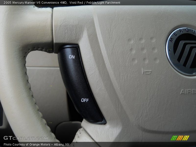 Vivid Red / Pebble/Light Parchment 2005 Mercury Mariner V6 Convenience 4WD