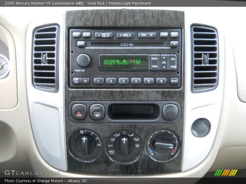 Vivid Red / Pebble/Light Parchment 2005 Mercury Mariner V6 Convenience 4WD
