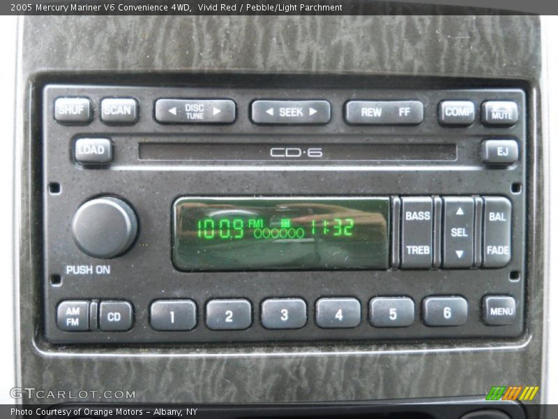 Vivid Red / Pebble/Light Parchment 2005 Mercury Mariner V6 Convenience 4WD