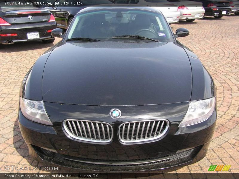 Jet Black / Black 2007 BMW Z4 3.0si Coupe