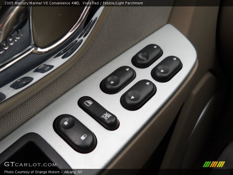 Vivid Red / Pebble/Light Parchment 2005 Mercury Mariner V6 Convenience 4WD