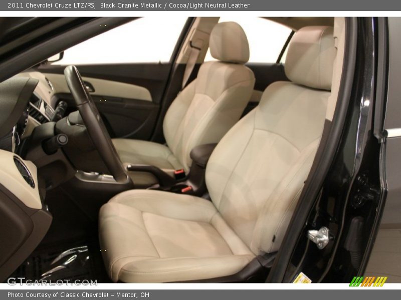  2011 Cruze LTZ/RS Cocoa/Light Neutral Leather Interior