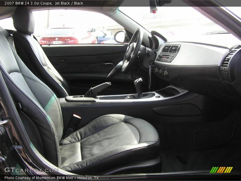 Jet Black / Black 2007 BMW Z4 3.0si Coupe