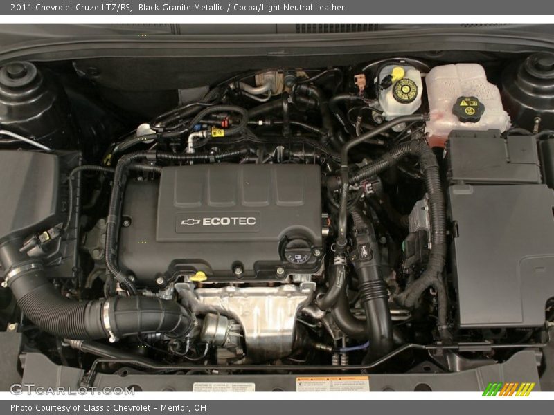 2011 Cruze LTZ/RS Engine - 1.4 Liter Turbocharged DOHC 16-Valve VVT ECOTEC 4 Cylinder