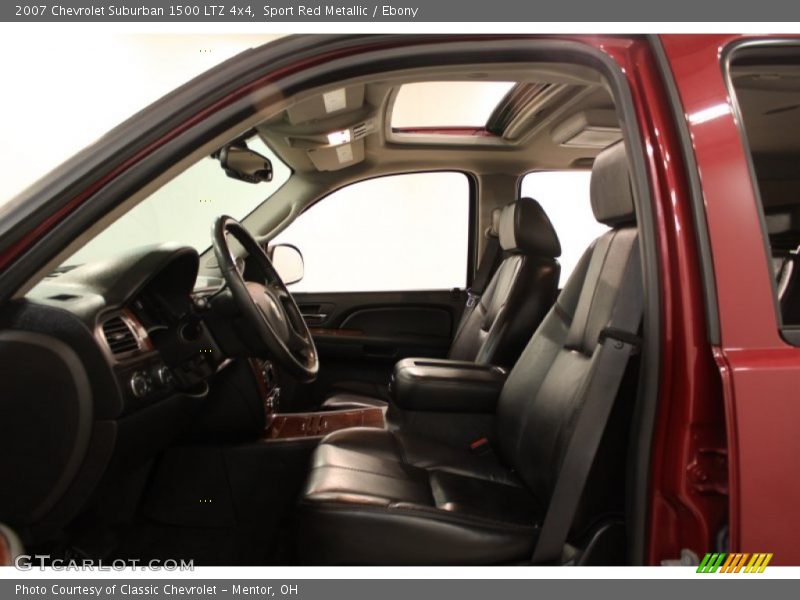 Sport Red Metallic / Ebony 2007 Chevrolet Suburban 1500 LTZ 4x4