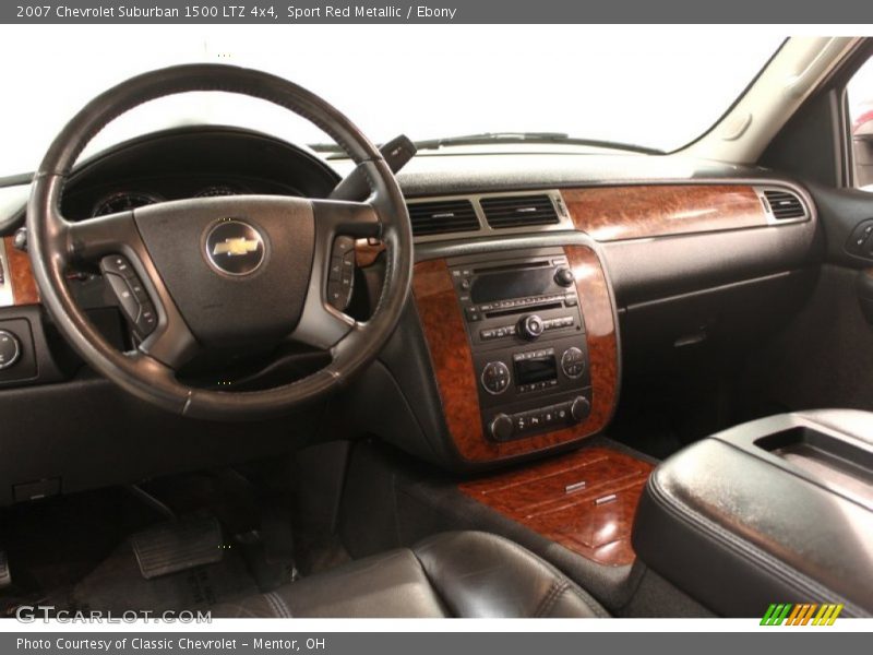 Sport Red Metallic / Ebony 2007 Chevrolet Suburban 1500 LTZ 4x4
