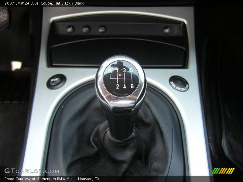 Jet Black / Black 2007 BMW Z4 3.0si Coupe