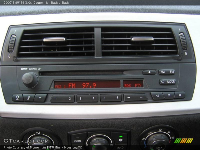 Jet Black / Black 2007 BMW Z4 3.0si Coupe