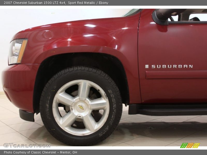 Sport Red Metallic / Ebony 2007 Chevrolet Suburban 1500 LTZ 4x4