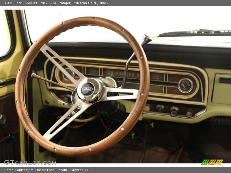 Yucatan Gold / Black 1970 Ford F-Series Truck F250 Ranger