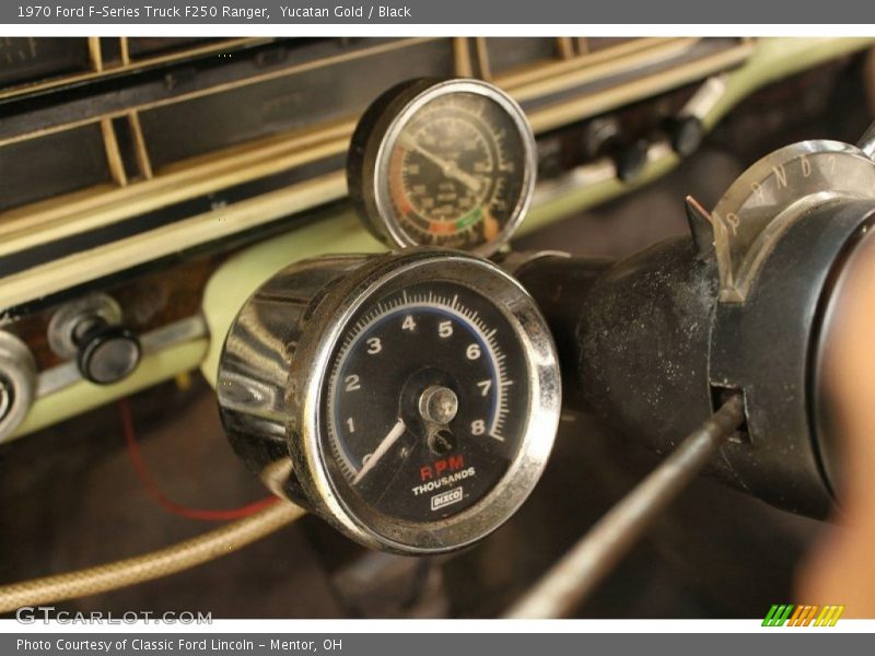 Yucatan Gold / Black 1970 Ford F-Series Truck F250 Ranger