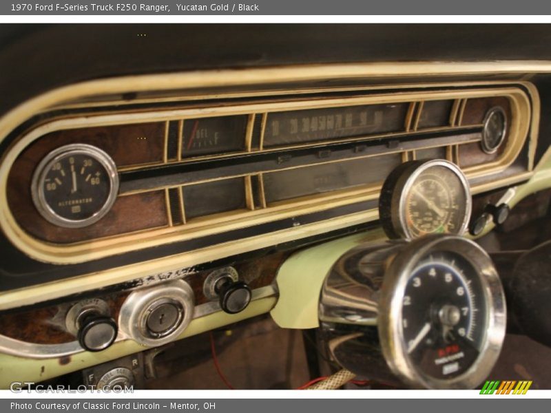 Yucatan Gold / Black 1970 Ford F-Series Truck F250 Ranger