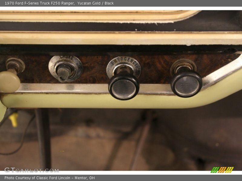 Controls of 1970 F-Series Truck F250 Ranger