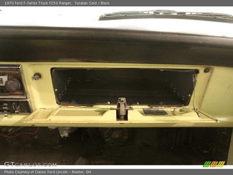 Glove Box - 1970 Ford F-Series Truck F250 Ranger