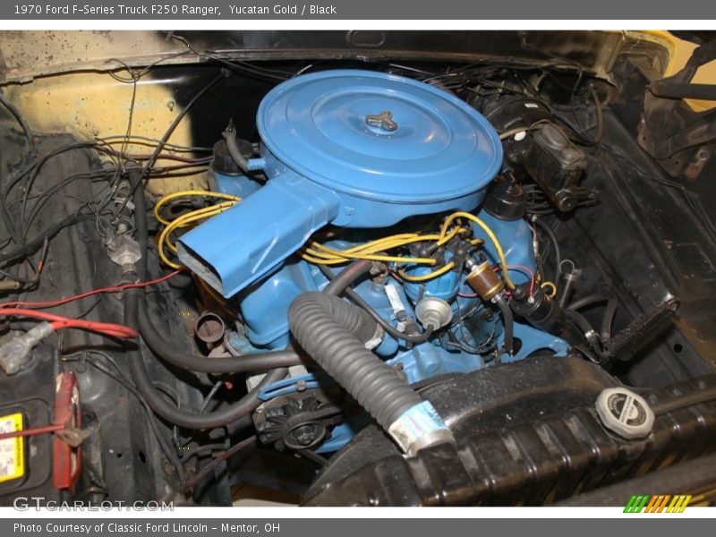  1970 F-Series Truck F250 Ranger Engine - 360 cid OHV 16-Valve V8