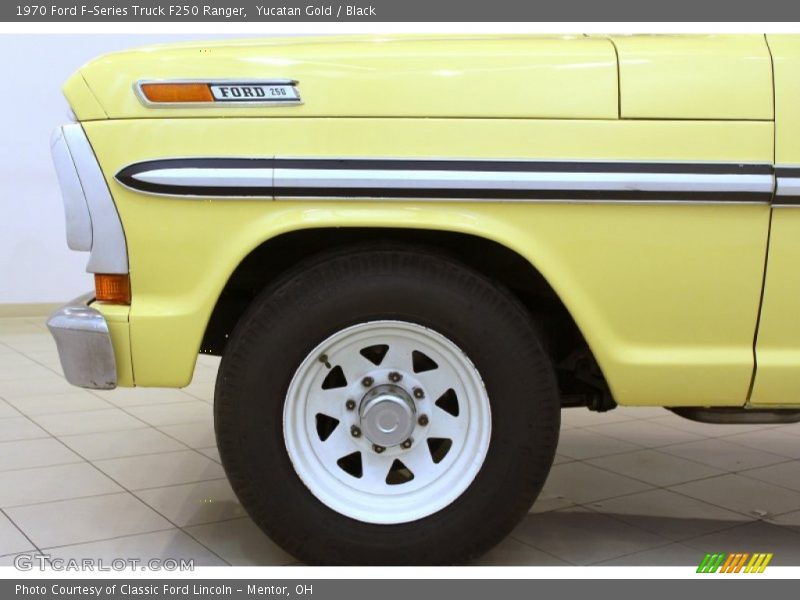 Custom Wheels of 1970 F-Series Truck F250 Ranger