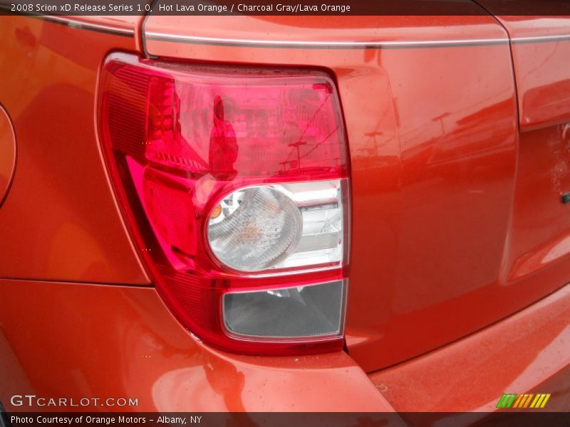 Hot Lava Orange / Charcoal Gray/Lava Orange 2008 Scion xD Release Series 1.0