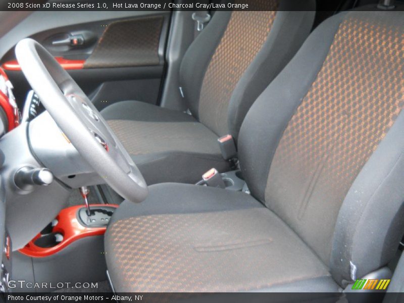  2008 xD Release Series 1.0 Charcoal Gray/Lava Orange Interior
