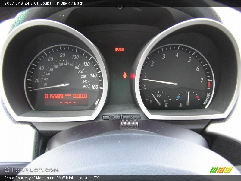 Jet Black / Black 2007 BMW Z4 3.0si Coupe