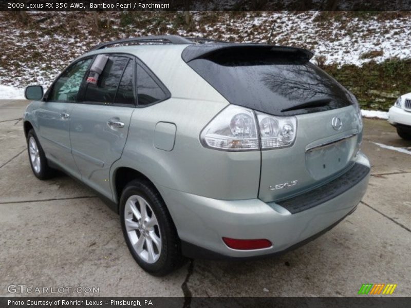Bamboo Pearl / Parchment 2009 Lexus RX 350 AWD