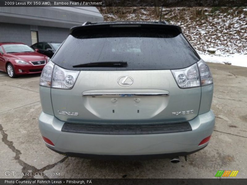 Bamboo Pearl / Parchment 2009 Lexus RX 350 AWD