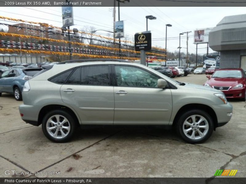 Bamboo Pearl / Parchment 2009 Lexus RX 350 AWD