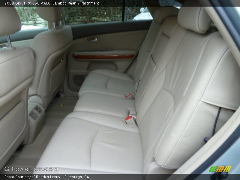 Bamboo Pearl / Parchment 2009 Lexus RX 350 AWD