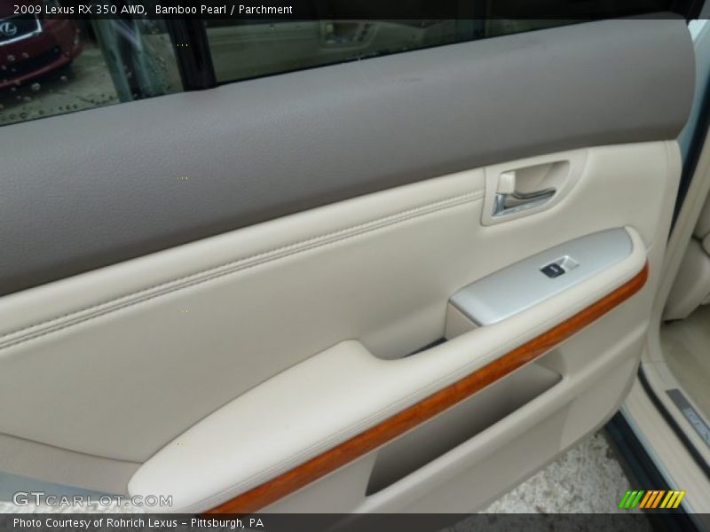 Bamboo Pearl / Parchment 2009 Lexus RX 350 AWD