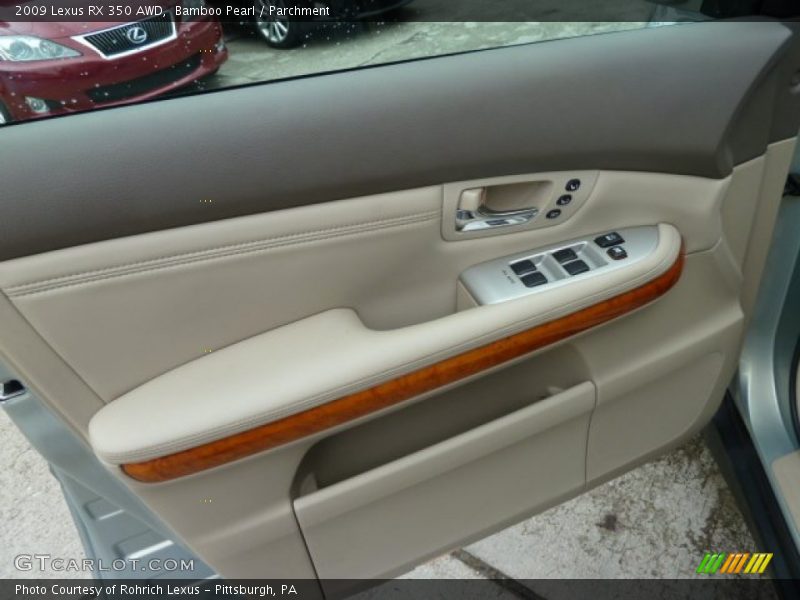 Bamboo Pearl / Parchment 2009 Lexus RX 350 AWD