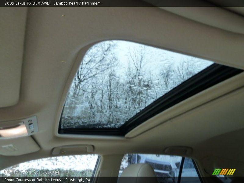 Bamboo Pearl / Parchment 2009 Lexus RX 350 AWD