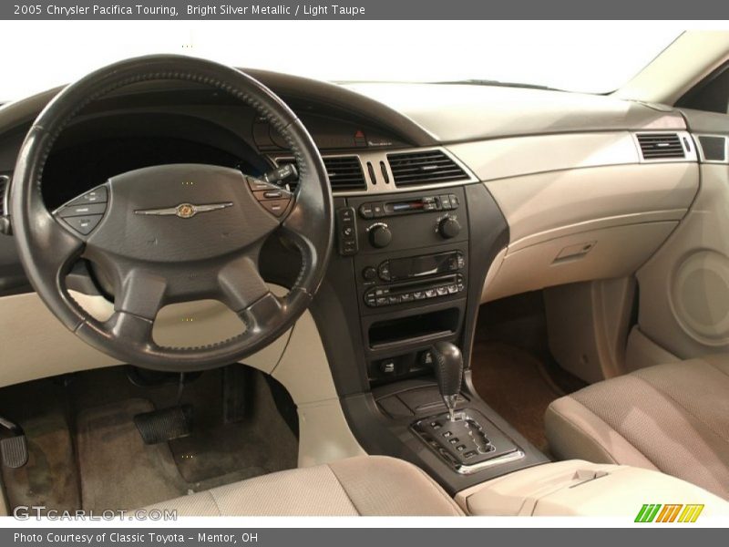 Dashboard of 2005 Pacifica Touring