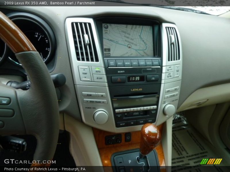 Bamboo Pearl / Parchment 2009 Lexus RX 350 AWD