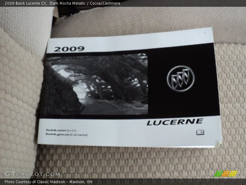 Books/Manuals of 2009 Lucerne CX