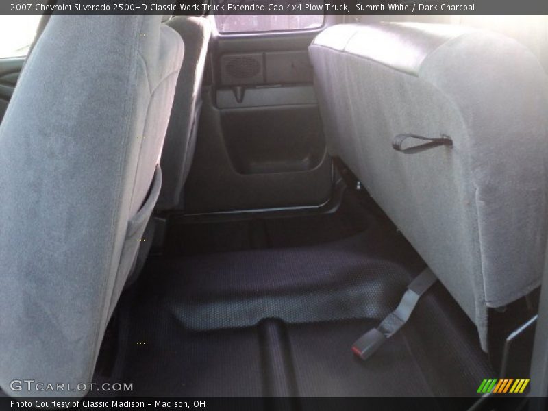 Summit White / Dark Charcoal 2007 Chevrolet Silverado 2500HD Classic Work Truck Extended Cab 4x4 Plow Truck