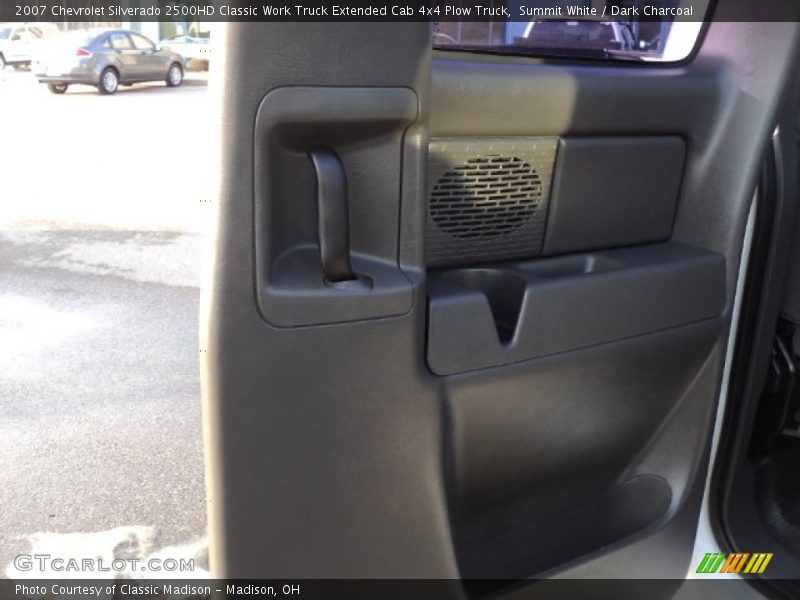 Summit White / Dark Charcoal 2007 Chevrolet Silverado 2500HD Classic Work Truck Extended Cab 4x4 Plow Truck